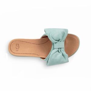 Ugg Joan Platform Mint Green Slide sz 8